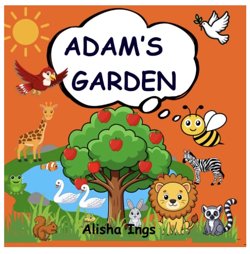 ADAM'S GARDEN (Bundle Pack Includes book, coloring and activity books)